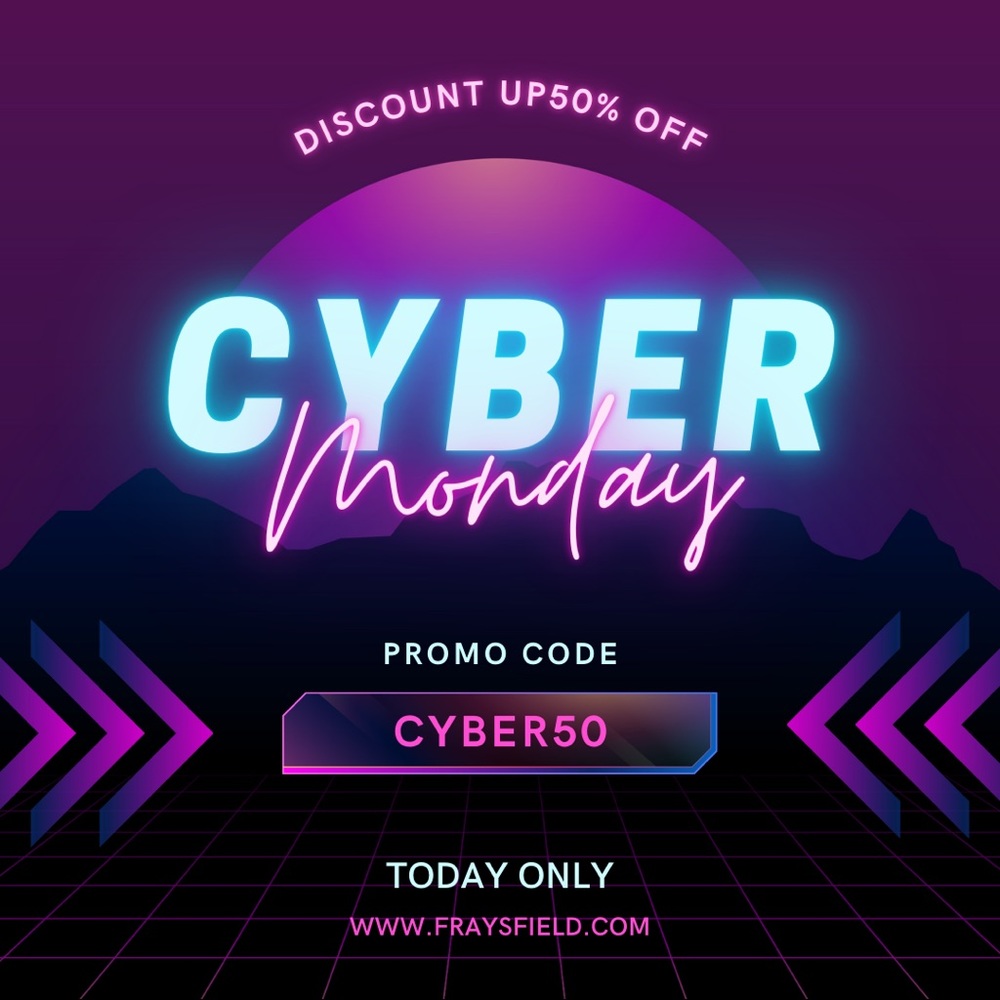 50% off Cyber Monday
